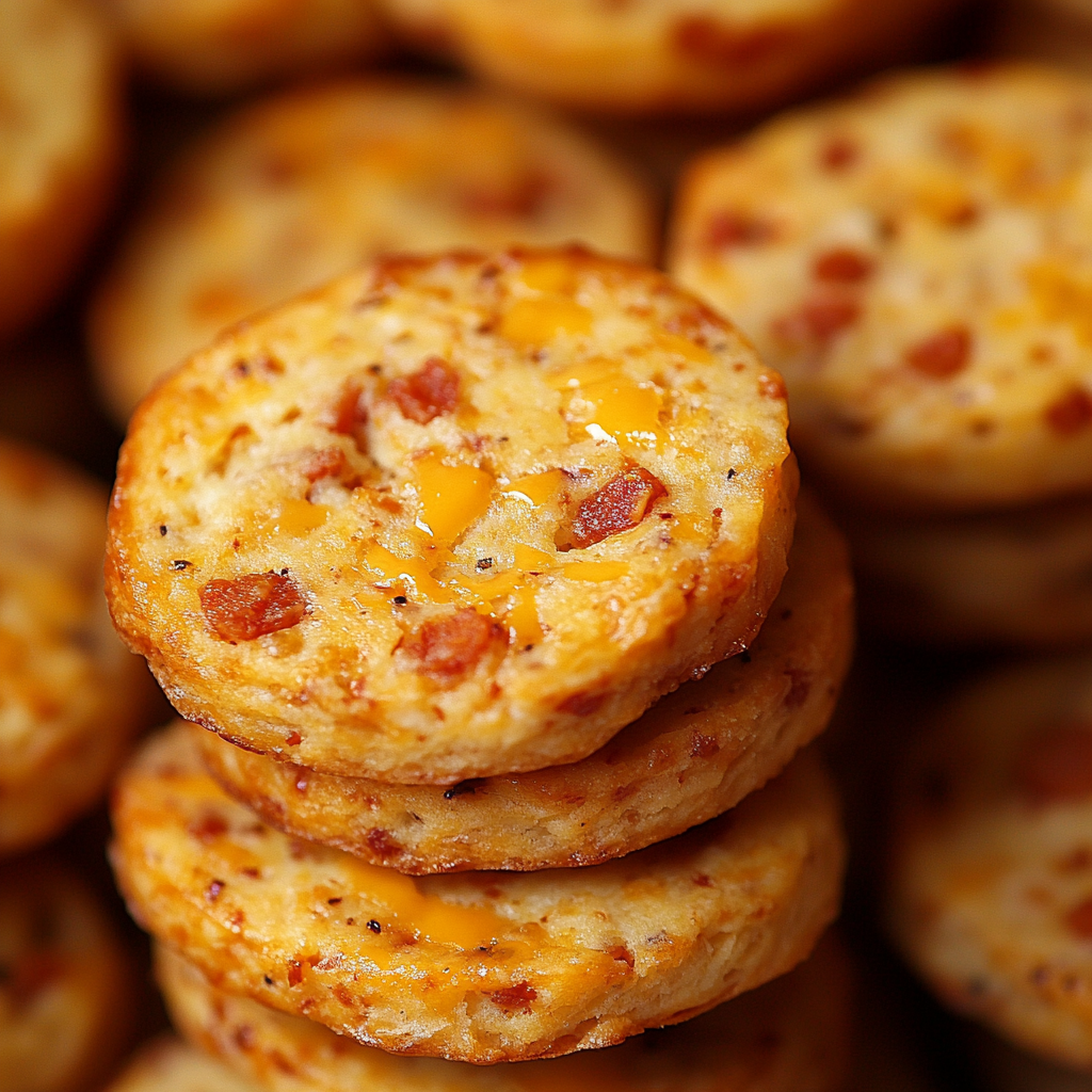 Biscuits Apéro au Chorizo & Emmental Prêts en 15 min de cuisson !