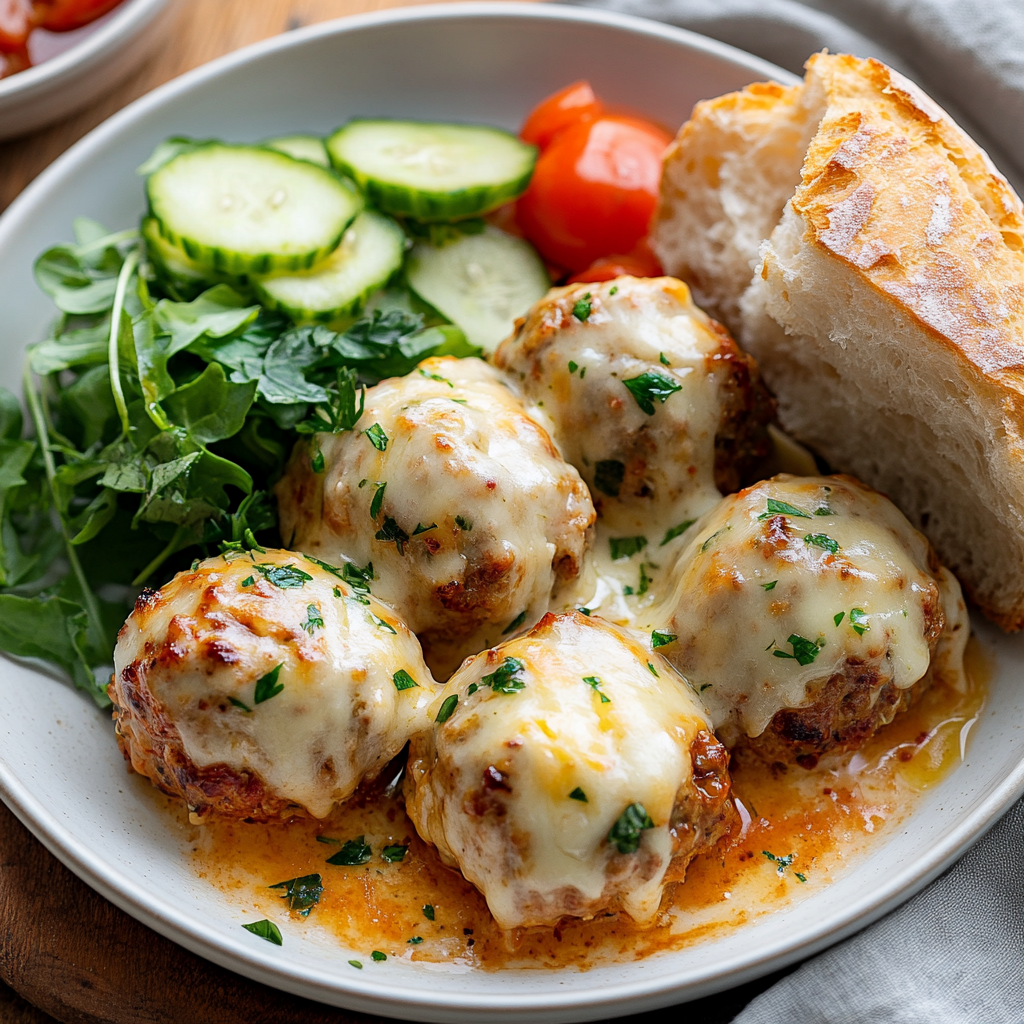 Boulettes de Poulet au Fromage