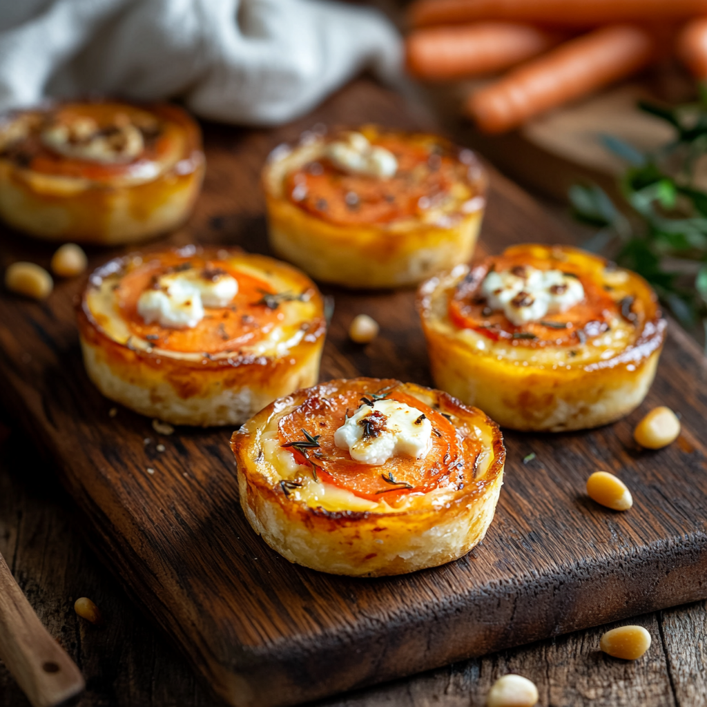 Clafoutis aux carottes, bacon et chèvre - Une recette originale et gourmande