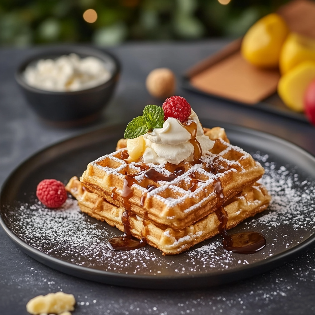 Gaufres Briochées Moelleuses & Dorées Recette Maison Facile et Addictive !