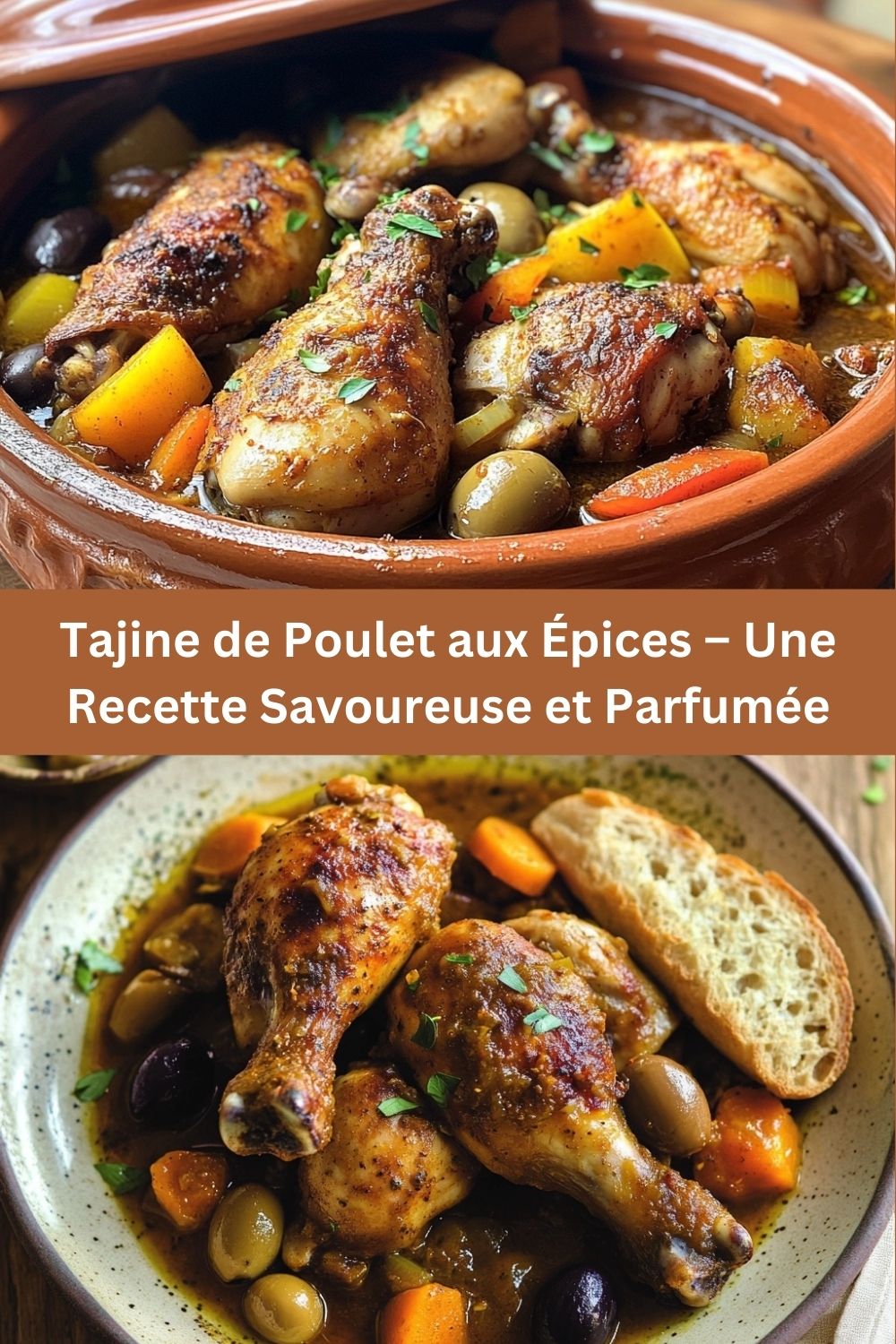 Tajine de Poulet aux Épices – Une Recette Savoureuse et Parfumée