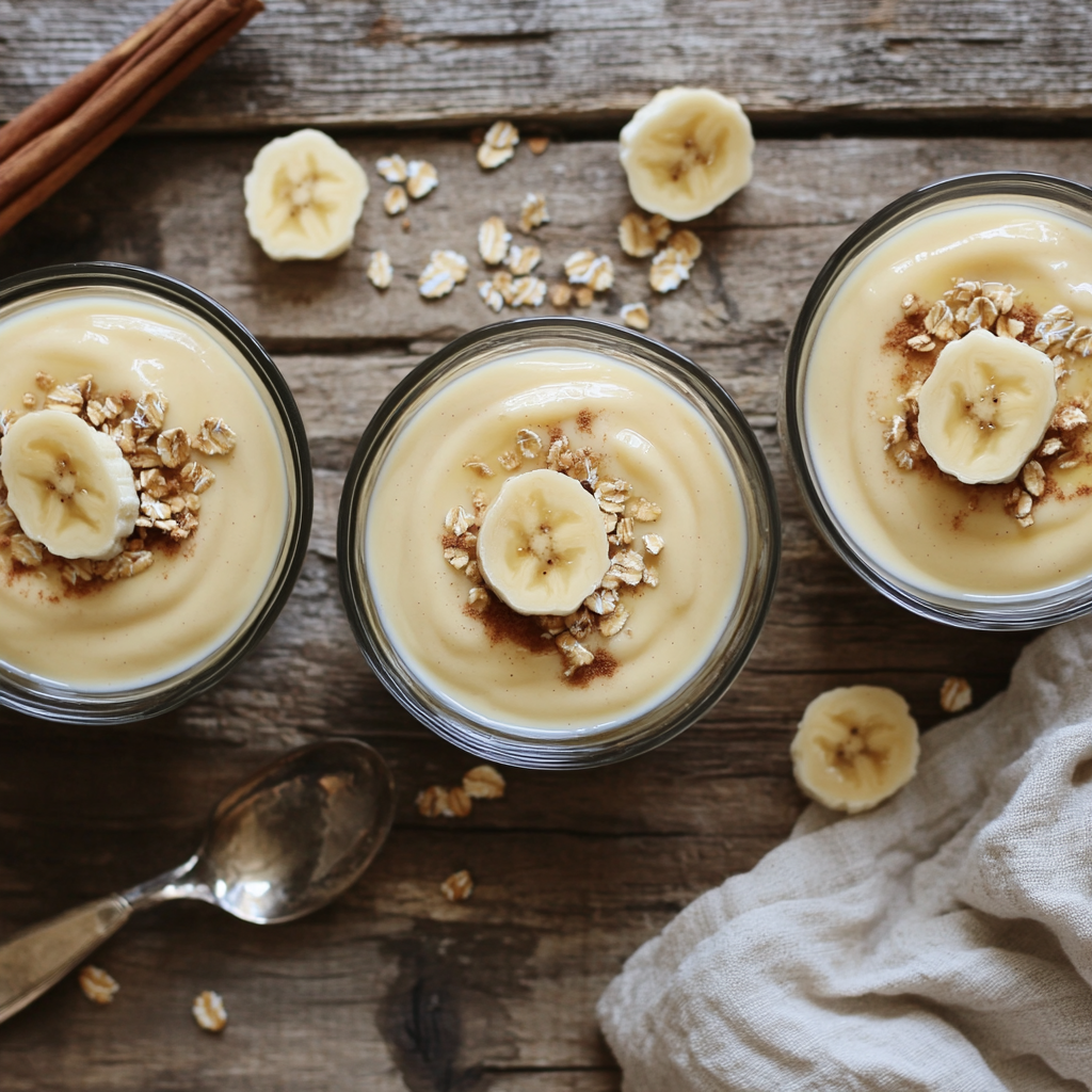 Crème Banane Maison — Douceur onctueuse & facile