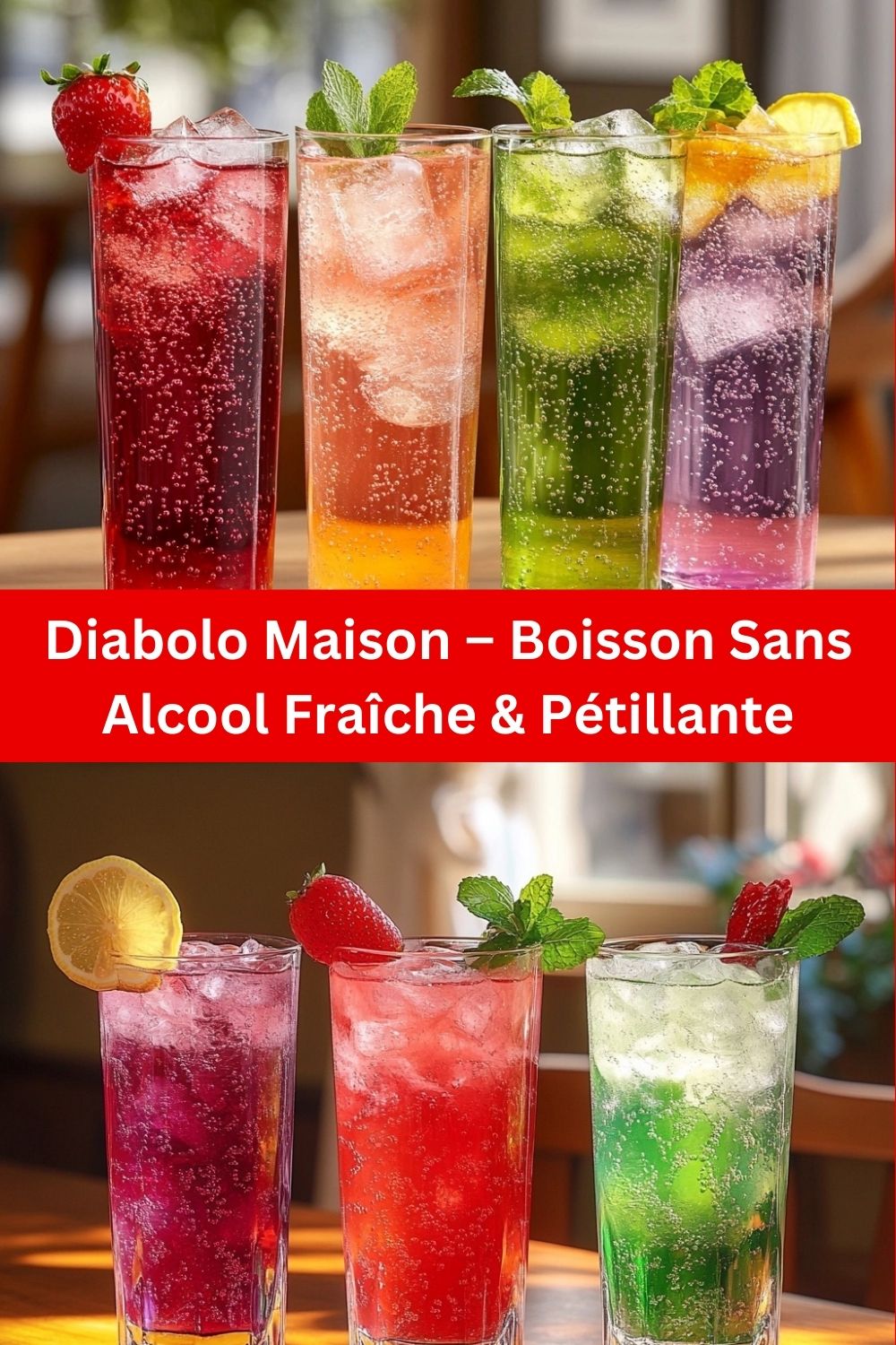 Diabolo Maison – Boisson Sans Alcool Fraîche & Pétillante