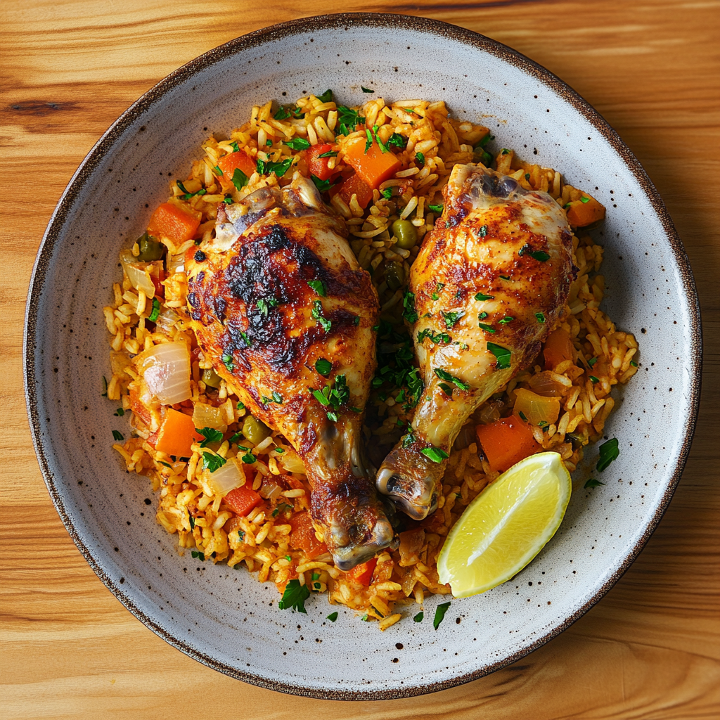 Marmite de Poulet & Riz à l’Espagnole – Le plat familial qui fait voyager