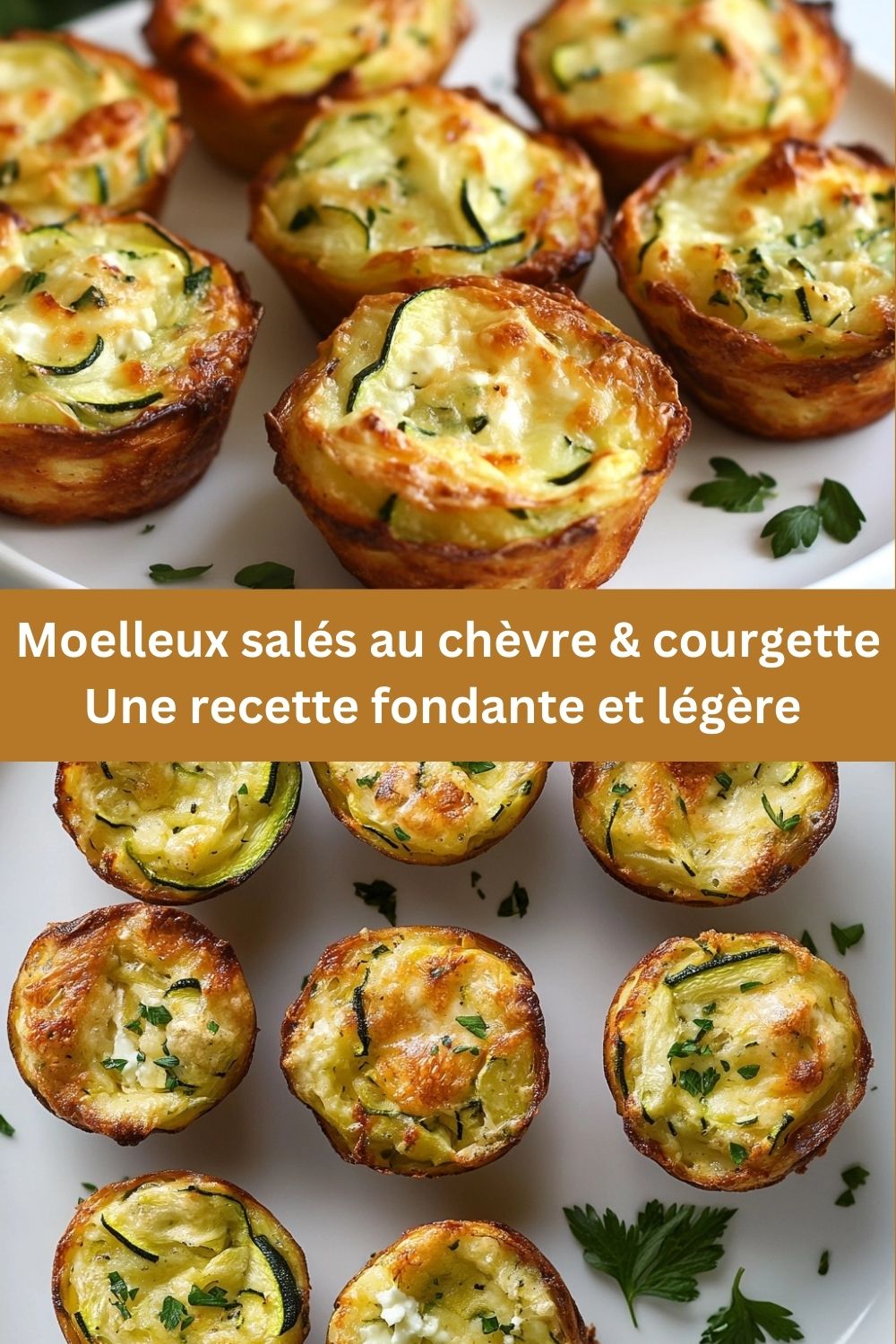 Moelleux salés au chèvre & courgette – Une recette fondante et légère pour toutes les saisons