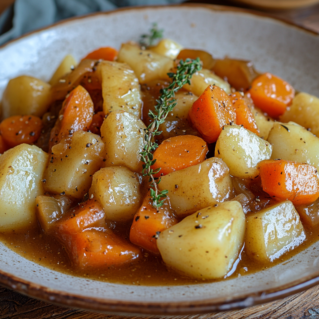 Ragoût de pommes de terre à l’ancienne – Le plat mijoté 100 % réconfort