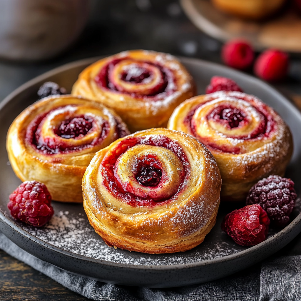 Roulés à la Cannelle & Framboise — Moelleux, Fruités et Ultra Gourmands