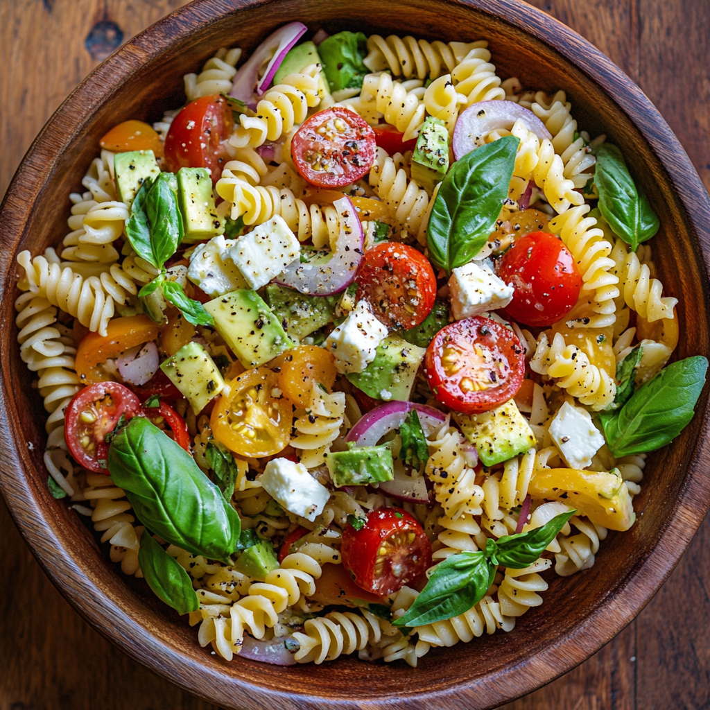 Salade de Pâtes Colorée