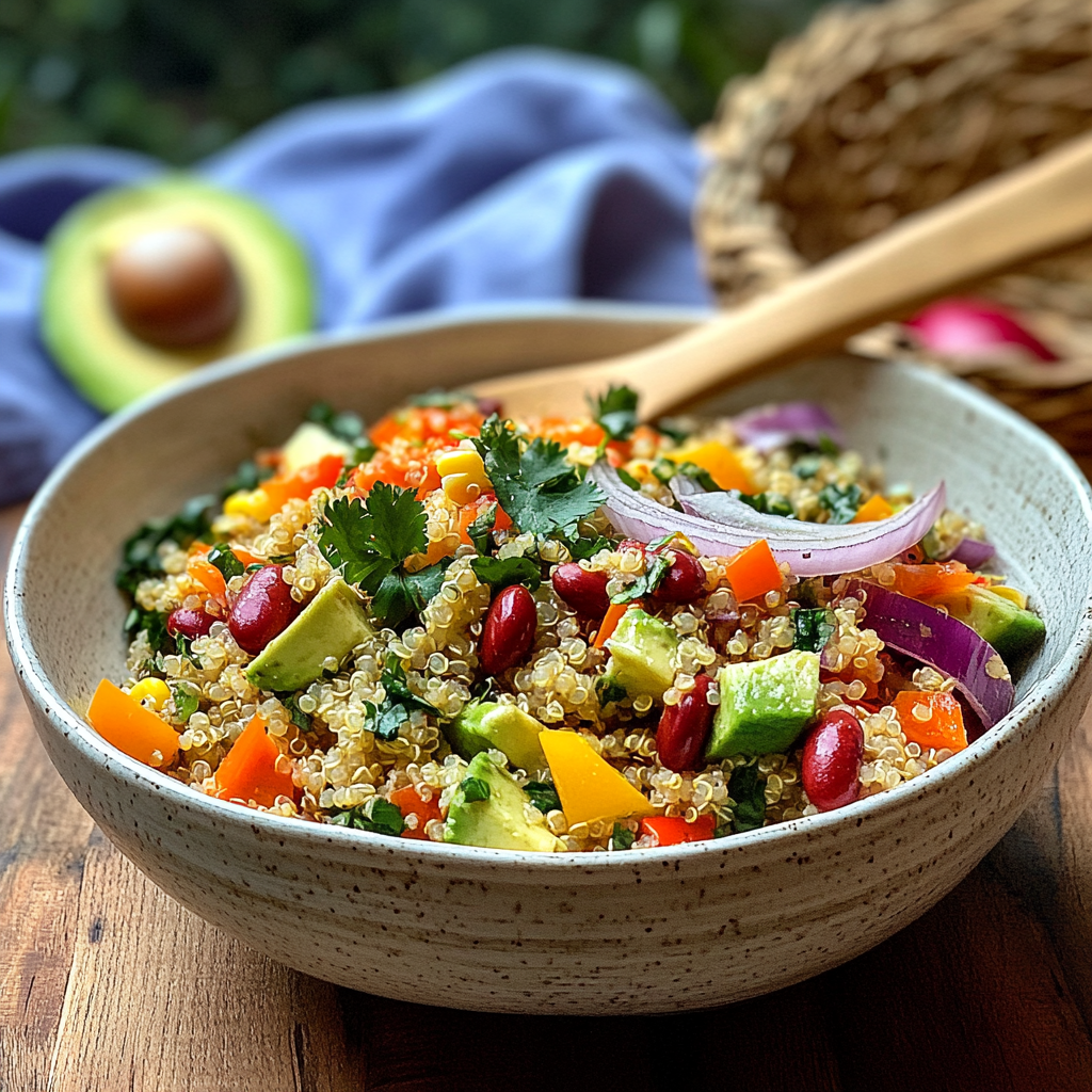 Salade de Quinoa à la Mexicaine