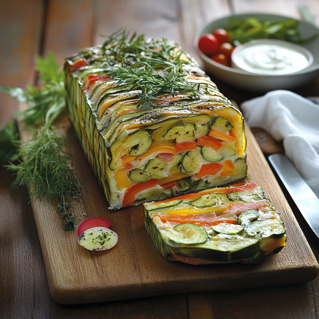 Terrine de Légumes Fraîche et Fondante – Parfaite pour l’Été !