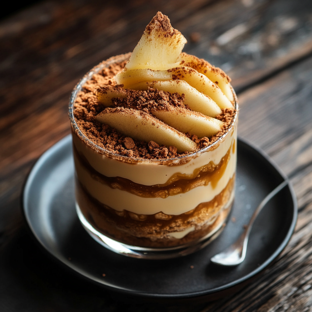 Tiramisu Caramel Beurre Salé & Pommes – Un dessert fondant et ultra gourmand