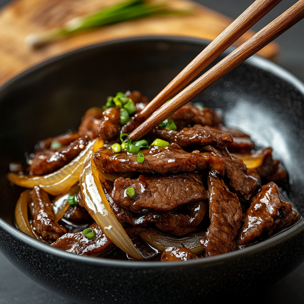 Bœuf Sauté aux Oignons – Régal rapide & familial