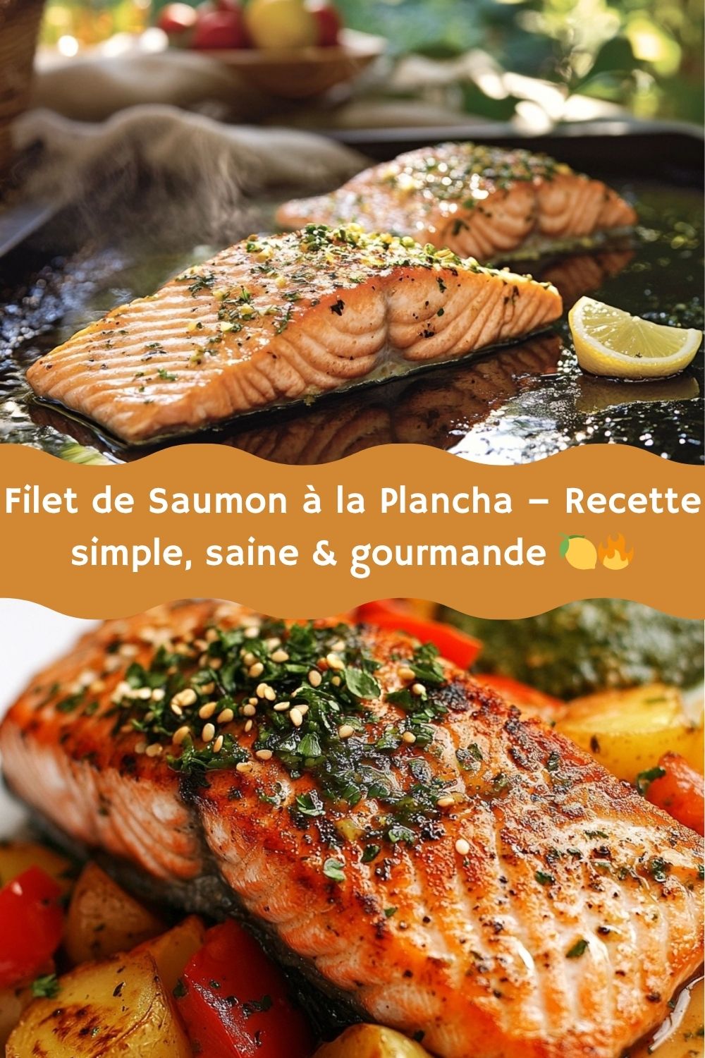 Filet de Saumon à la Plancha – Recette simple, saine & gourmande