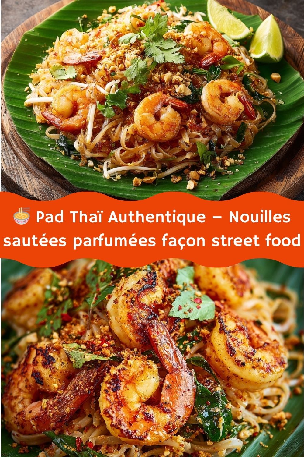 Pad Thaï Authentique – Nouilles sautées parfumées façon street food