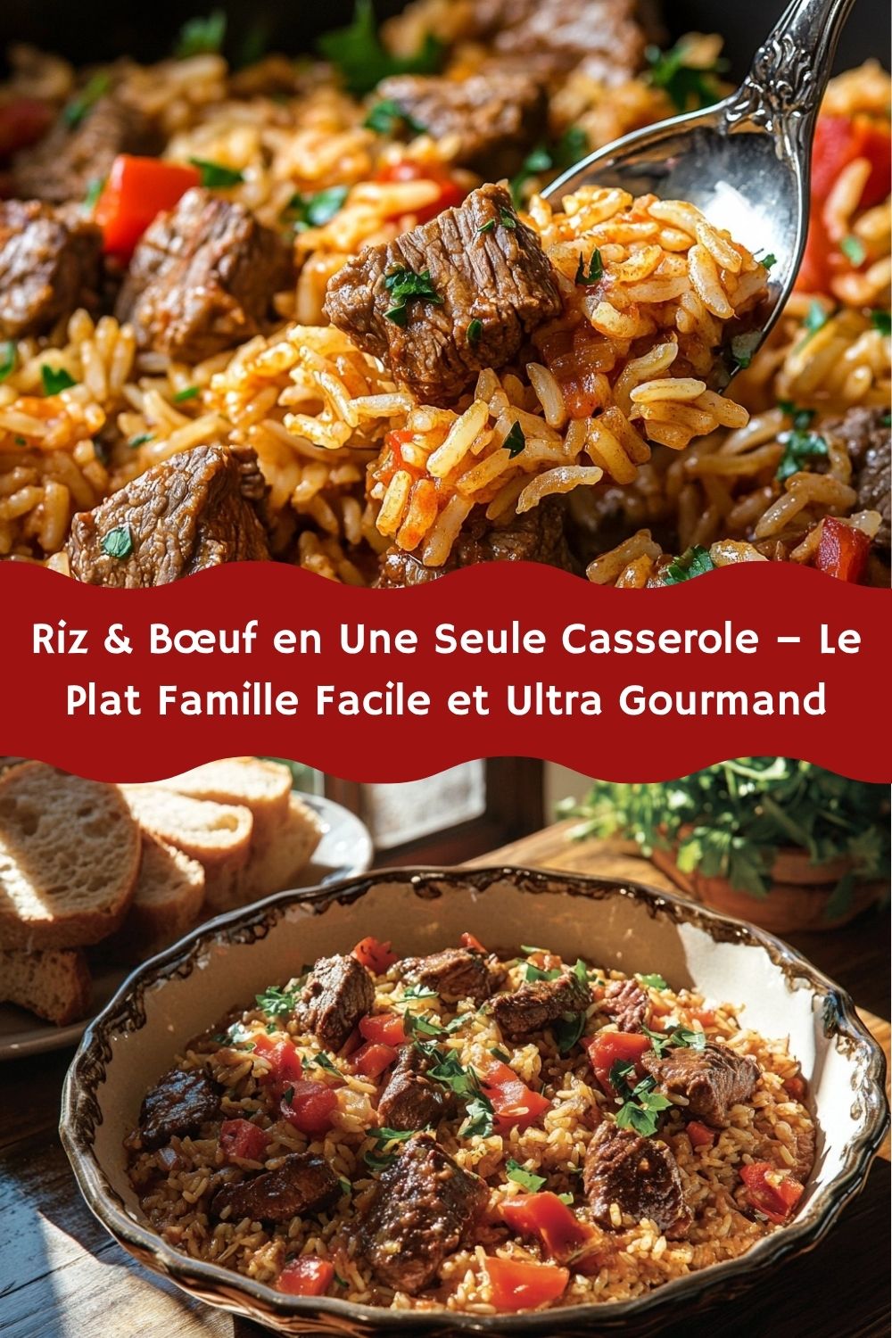 Riz & Bœuf en Une Seule Casserole – Le Plat Famille Facile et Ultra Gourmand