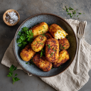 Croquettes de Pommes de Terre Maison — Croustillantes & Fondantes