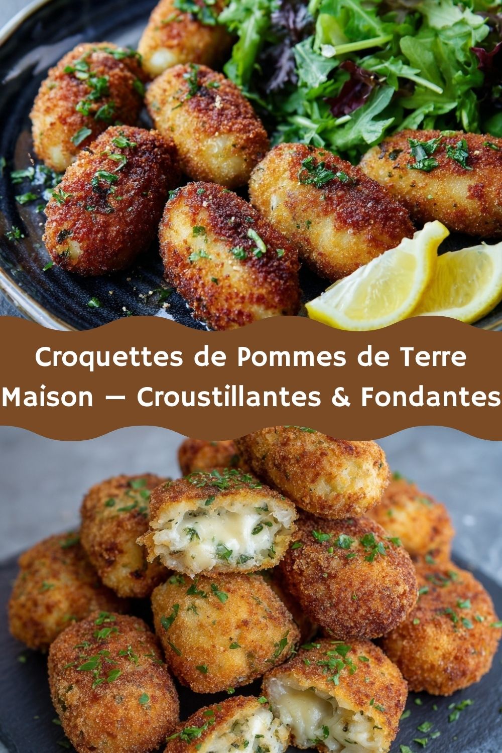 Croquettes de Pommes de Terre Maison — Croustillantes & Fondantes