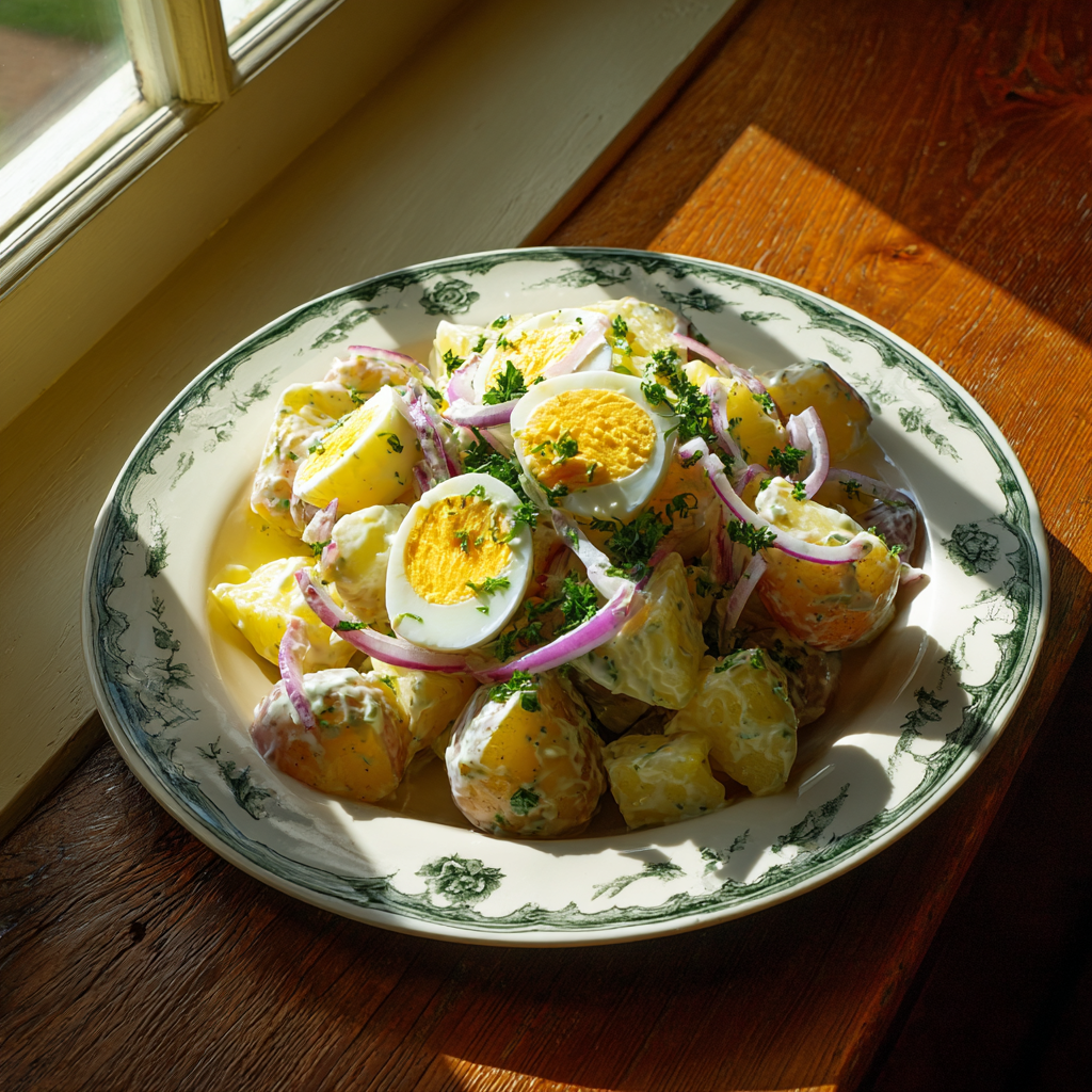 La Vraie Salade de Pommes de Terre à l’Ancienne