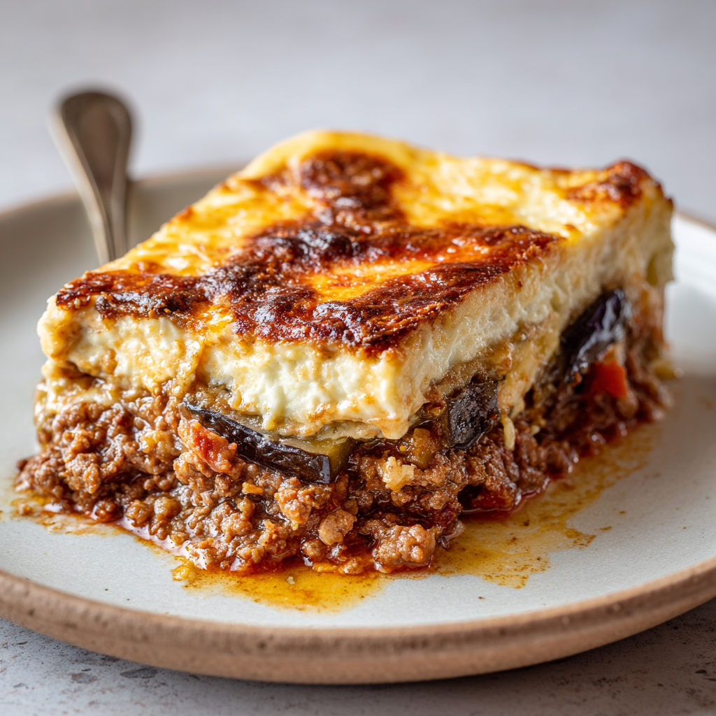 Moussaka Grecque Traditionnelle – Le Plat Convivial par Excellence