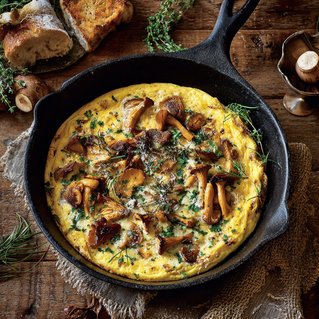 Omelette aux Cèpes Maison – Parfum d’Automne