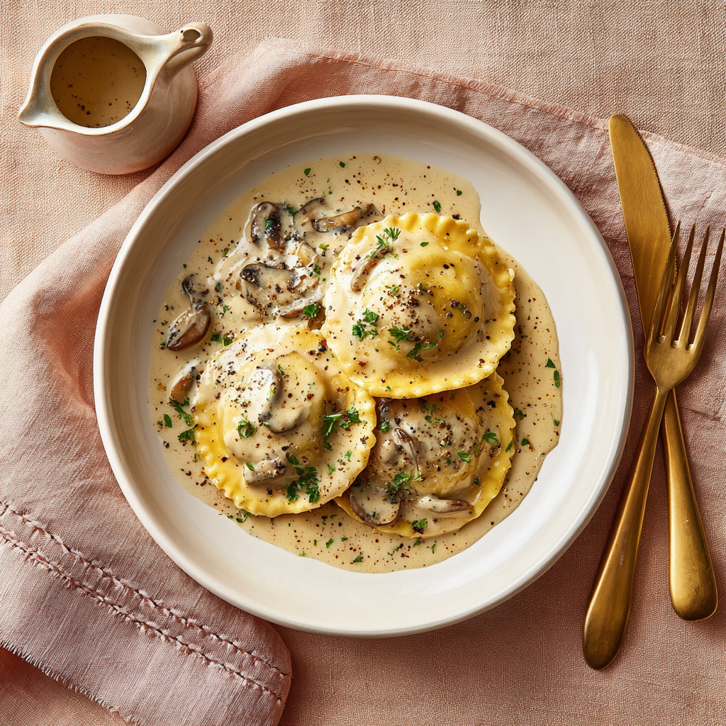 Ravioles aux Champignons Maison – Recette Traditionnelle